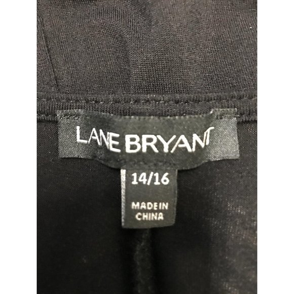 Lane Bryant Strap Cold Shoulder Blouse 14/16 - Picture 5 of 8